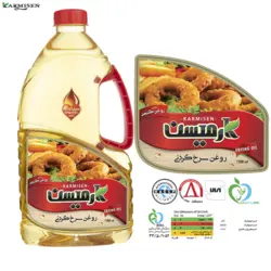 روغن سرخ کردنی پایه کنجد کارمیسن - 1700 میلی لیتر بسته 6 عددی