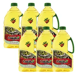 روغن زیتون تصفیه سرخ کردنی کارمیسن _ 1.7 لیتر مجموعه 6 عددی