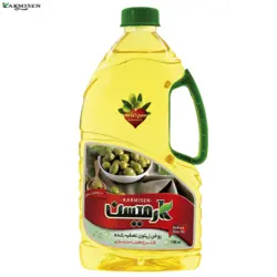 روغن زیتون تصفیه سرخ کردنی و روغن کنجد تصفیه خالص کارمیسن 1.7 لیتر مجموعه 3 عددی