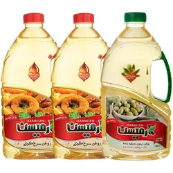 روغن زیتون تصفیه سرخ کردنی و روغن مخصوص سرخ پایه کنجد کارمیسن