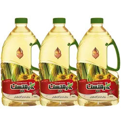 روغن ذرت و آفتابگردان کارمیسن - 1700 میلی لیتر مجموعه 3 عددی - کارمیسن