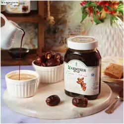 شیره خرما ممتاز کارمیسن _ 800 گرم بسته 9 عددی