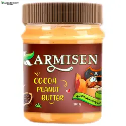 کره بادام زمینی کاکائویی و رژيمي بدون شكر کارمیسن - 300 گرم بسته 2 عددی - کارمیسن