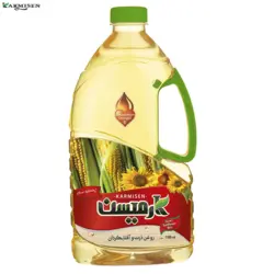 روغن کنجد خالص تصفیه و روغن ذرت آفتابگردان کارمیسن