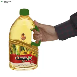 روغن کنجد خالص تصفیه و روغن ذرت آفتابگردان کارمیسن