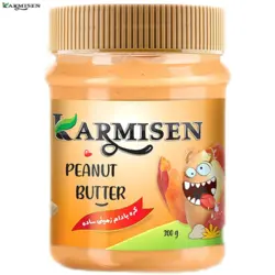 کره بادام زمینی کرانچی و ساده کارمیسن - 300 گرم مجموعه 3 عددی - کارمیسن