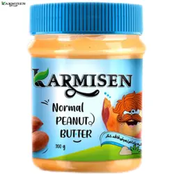 کره بادام زمینی رژیمی بدون شكر کارمیسن - 300 گرم مجموعه 12 عددی - کارمیسن