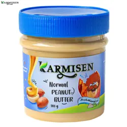 کره بادام زمینی رژیمی بدون شكر کارمیسن - 300 گرم مجموعه 12 عددی - کارمیسن