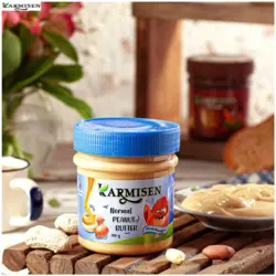 کره بادام زمینی رژیمی بدون شكر کارمیسن - 300 گرم مجموعه 12 عددی - کارمیسن