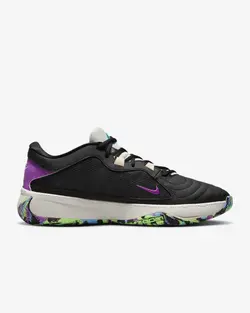 کفش بسکتبال Nike Zoom Freak 5 نایک زوم فریک ۵ رنگ مشکی سبز فسفری