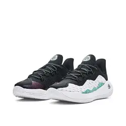 کتونی بسکتبال Under Armour Curry 11 آندر آرمور کری 11 مشکی سبز آبی