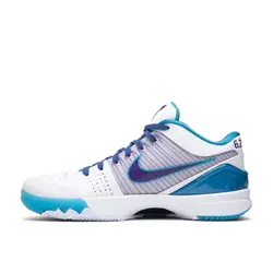 کفش بسکتبال Nike Kobe 4 Protro نایک کوبی پروترو 4 سفید آبی بنفش