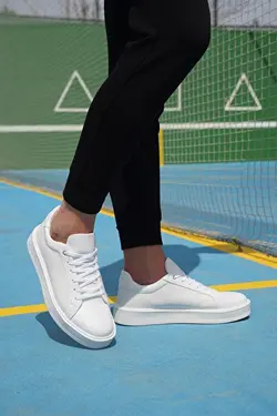 High Quality Wall Model Faux Leather Lace-up Sneaker Casual Casual All Seasons Sport Classic Shoes