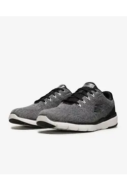 کفش پیاده روی مردانه استالی اسکیچرز طوسی skechers Stally men gary