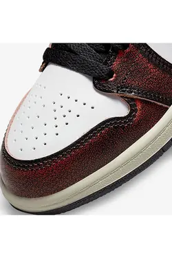 Air Jordan 1 Mid Se Gs Black Infrared 23 (2022) Fb0568 006