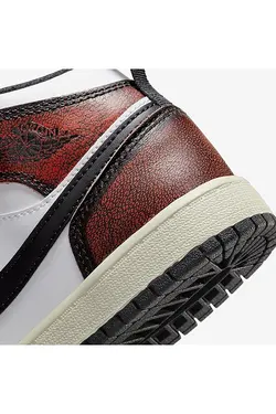 Air Jordan 1 Mid Se Gs Black Infrared 23 (2022) Fb0568 006