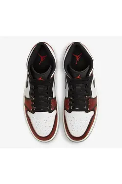 Air Jordan 1 Mid Se Gs Black Infrared 23 (2022) Fb0568 006
