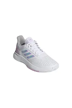 کفش تنیس سفید زنانه آدیداس Adidas Fy8732 Courtsmash