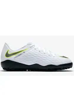 کفش زنانه چمن مصنوعی فوتبال Nike Hypervenom 3 Academy Tf سفید