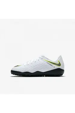 کفش زنانه چمن مصنوعی فوتبال Nike Hypervenom 3 Academy Tf سفید
