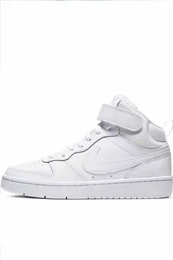 کفش کتانی سفید زنانه نایک Nike Court Borough Mid 2gs