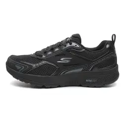 کفش پیاده روی مردانه کانسیست اسکیچرز مشکی skechers go run consistent men black