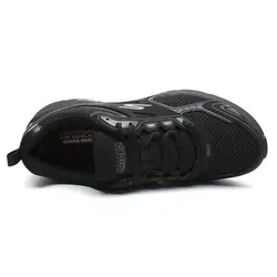 کفش پیاده روی مردانه کانسیست اسکیچرز مشکی skechers go run consistent men black