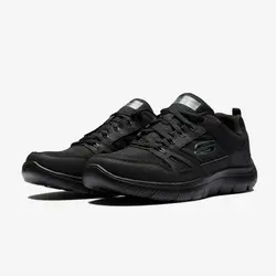 کفش پیاده روی مردانه سامیتس اسکیچرز مشکی skechers Summits men black