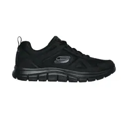 کفش پیاده روی مردانه ترک اسکلریک اسکیچرز مشکی skechers track scloric men black