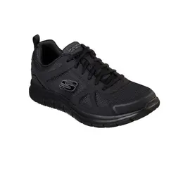 کفش پیاده روی مردانه ترک اسکلریک اسکیچرز مشکی skechers track scloric men black