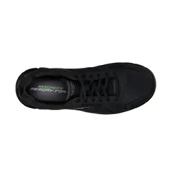 کفش پیاده روی مردانه ترک اسکلریک اسکیچرز مشکی skechers track scloric men black