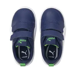 کفش پیاده روی بچگانه کورتفلکس پوما آبی puma courtflex child blue
