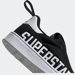 کفش پیاده روی بچگانه یونیسکس سوپر استار آدیداس مشکی  adidas unisex superstar child black