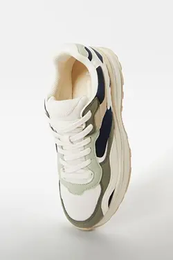 کفش ورزشی مردانه روزمره مولتی پیس برشکا Bershka Multi-Piece