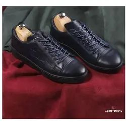 کفش اسپورت راحتی کروکدیل چرم مردانه کاترین 1001