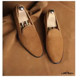 کفش کالج جیر چرم مردانه کاترین 725