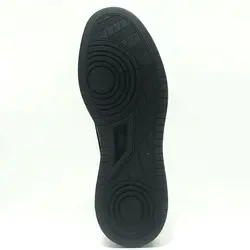 کفش چرم طبیعی مردانه رنگ جیر مشکی مدل ۶۵۴