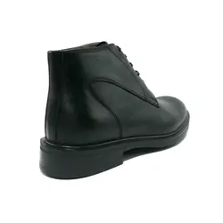 کفش چرم طبیعی مردانه رنگ ناپا مشکی مدل ۶۴۷