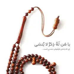 تسبیح دانه درشت کشکول سیره