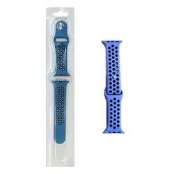 بند اپل واچ NIKE 38mm/40mm/41mm نیلی مشکی