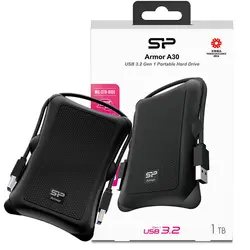 هارد اکسترنال سیلیکون پاور متین 1TB A30 مشکی SILICON POWER