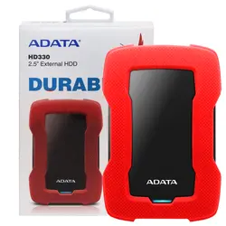 هارد اکسترنال ای دیتا قرمز مدل HD330 2TB گارانتی آونگ ADATA