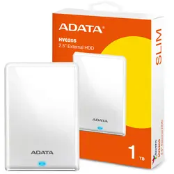 هارد اکسترنال ای دیتا مدل 1TB ADATA HV620s سفید گارانتی آونگ