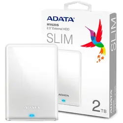 هارد اکسترنال ای دیتا مدل 2TB ADATA HV620s سفید گارانتی آونگ