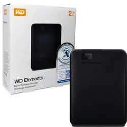 هاردEXTمشکی 2Tالماس WD.ELEMENT