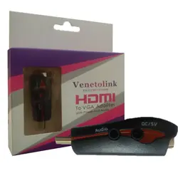 تبدیل  HDMIبه VGAفلشی  8V-LINK