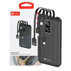 پاوربانک PPB5104.10Kمشکی PROONE