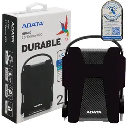 هاردEXTمشکی 2Tالماس ADATA.HD680