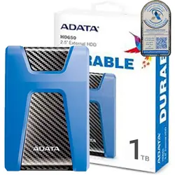 هاردEXTآبی 1Tالماس ADATA.HD650