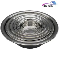 سرویس لگن استیل 6 تکه یونیک
